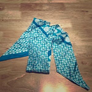 Coach silk scarf